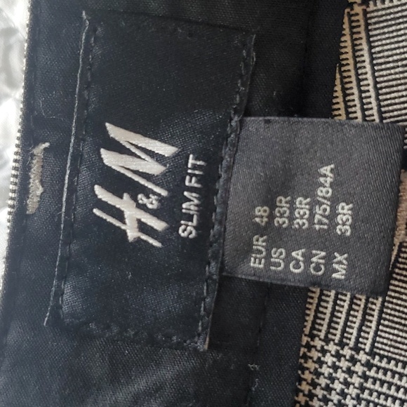 H&M Men's Slim Fit Pants - Picture 4 of 11